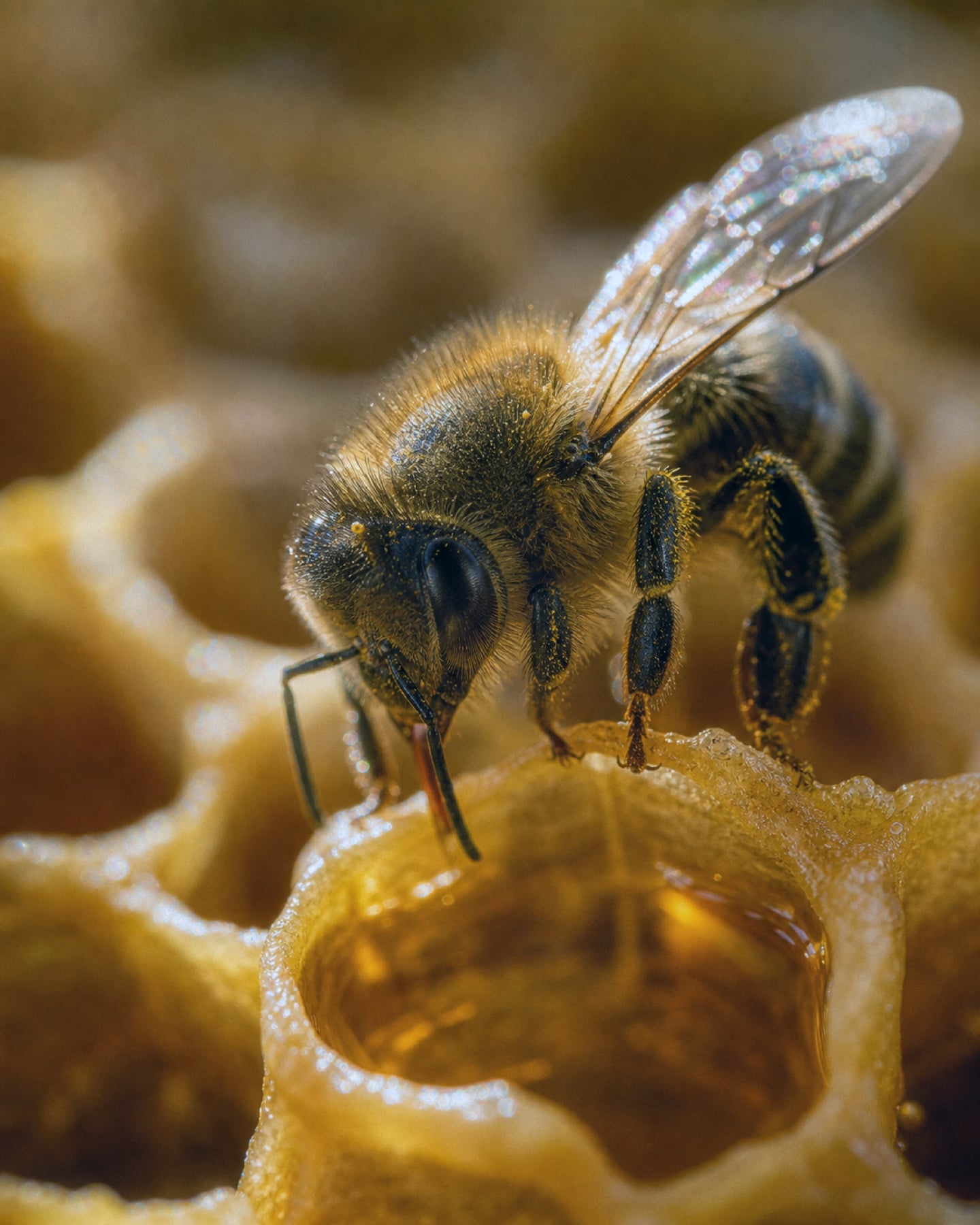 Mellis Honey: The bee at work
